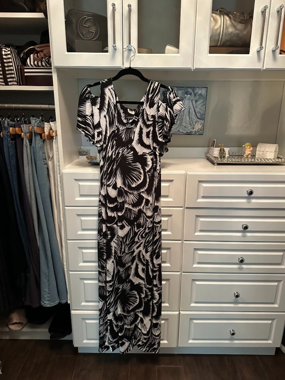 Connected Apparel Flowy Dress NWT